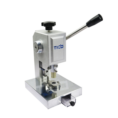 kopen Handmatige muntcel schijfschermer Laboratorium Desktop schijfschermmachine online manufacture