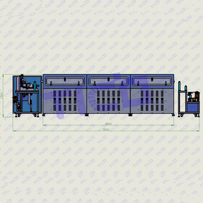 kopen Transferfilm accu coating machine continue roll to roll 3PH 380V 50Hz online manufacture