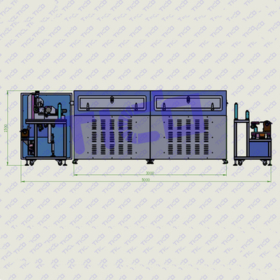 kopen Roll Transfer Film Battery Coating Machine Lithium Ion Pouch Cell Assemblage online manufacture