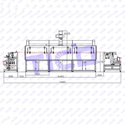 kopen Rolelektrode film accu coating machine slot Die Drie drogen kamer online manufacture