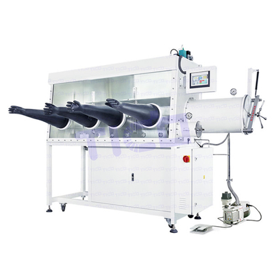 kopen Twee werkstations Laboratorium handschoenen doos Vacuümkamer PLC-besturing online manufacture