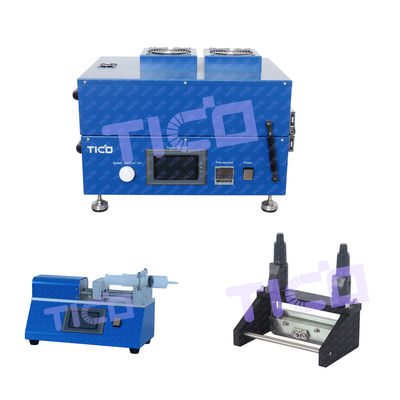 kopen Drie Set Lab Slot Extrusie Film Coating Machine met Bovenverwarming online vervaardiging