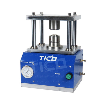 Handmatige muntcellencrimper CR20xx Compacte gas aangedreven crimpmachine