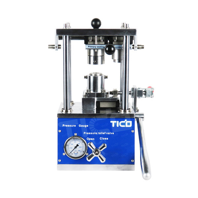 Handmatige cilindrische cellab-apparatuur Hydraulische koffercrimper
