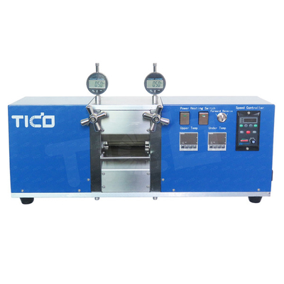 720W Poch Cell Lab Apparatuur Elektrode Warm Rolling Press Machine HRC62