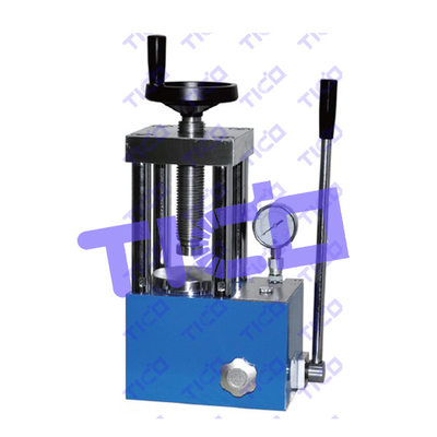 Laboratorium benchtop drogen poeder tablet Hydraulische perforatieapparatuur voor het bereiden van samengestelde monsters