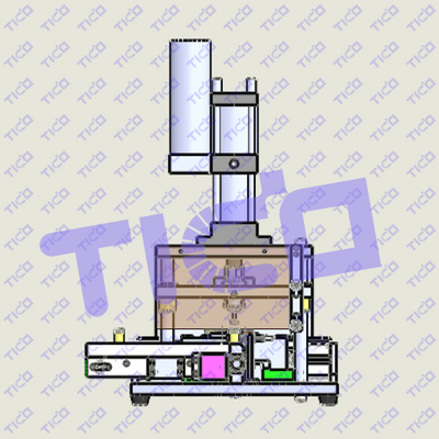 Automatische cilindrische cellen accu crimping machine voor laboratorium Lithium Ion Pilot Line