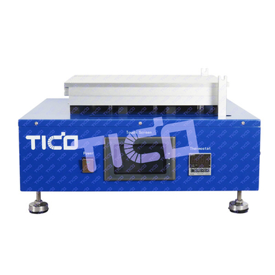Aanraakscherm bediende 300 mm filmcoatingsmachine met onderverwarmingsapparaat