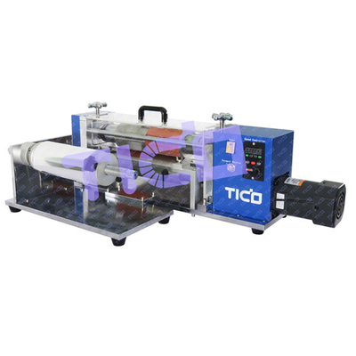Semi-Auto Battery Elektrode Slitting Machine Lab Met Winder en Unwinder