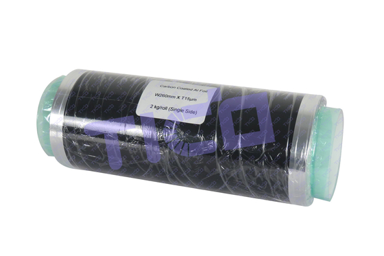 Aluminiumfolie met een enkelzijdige koolstofcoating