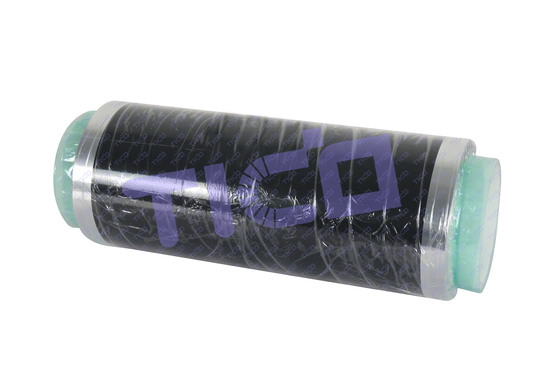 Aluminiumfolie met een dubbelzijdige koolstofcoating
